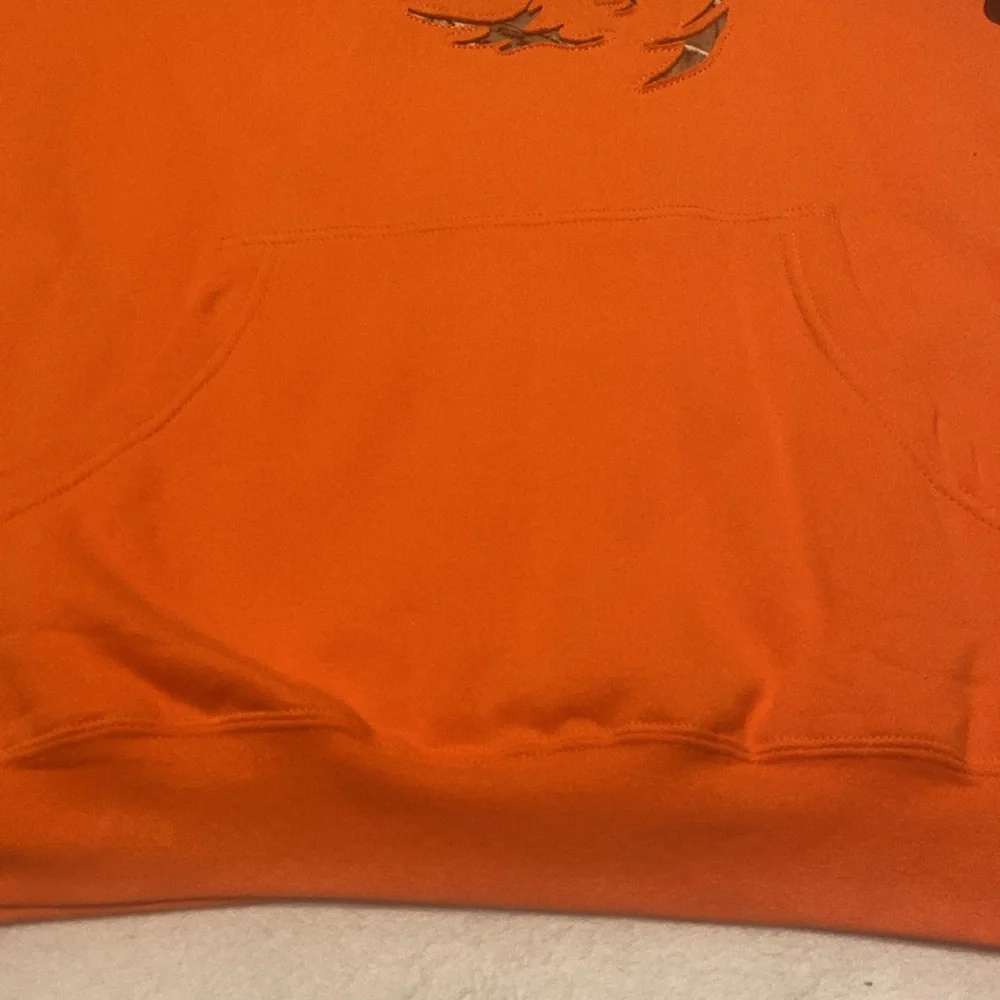 LEGENDARY WHITETAILS Original Deer Gear NWT Orange Hoodie Size XL TALL